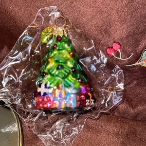 🐈‍⬛ Christopher Radko ornament “Giving Tree” little gem